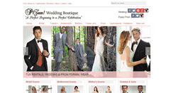 Desktop Screenshot of pizazzwedding.com